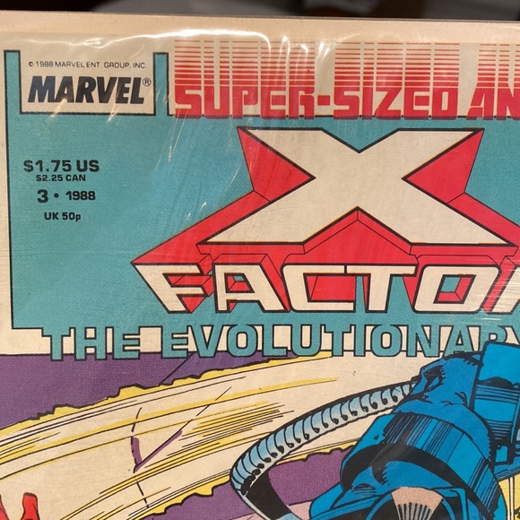 Super Sized Annual X Factor- The Evolutionary War- #3- 1988- Marvel Comics - Picture 2 of 3